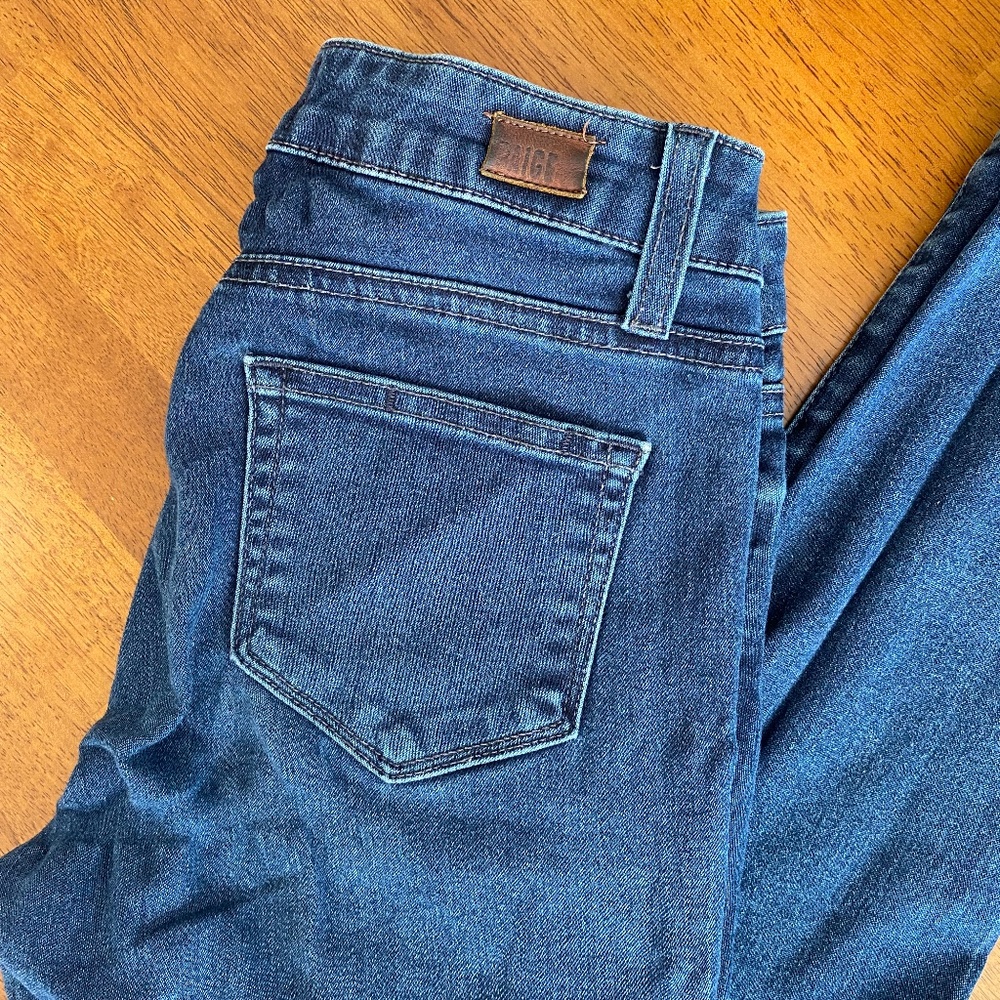 Designer Paige Size 26 Ankle Jeans